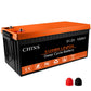 CHINS Bluetooth 48V 100AH LiFePO4 Lithium Battery, Built-in 100A BMS, 2000+ Cycles, Mobile Phone APP Monitors Battery SOC Data